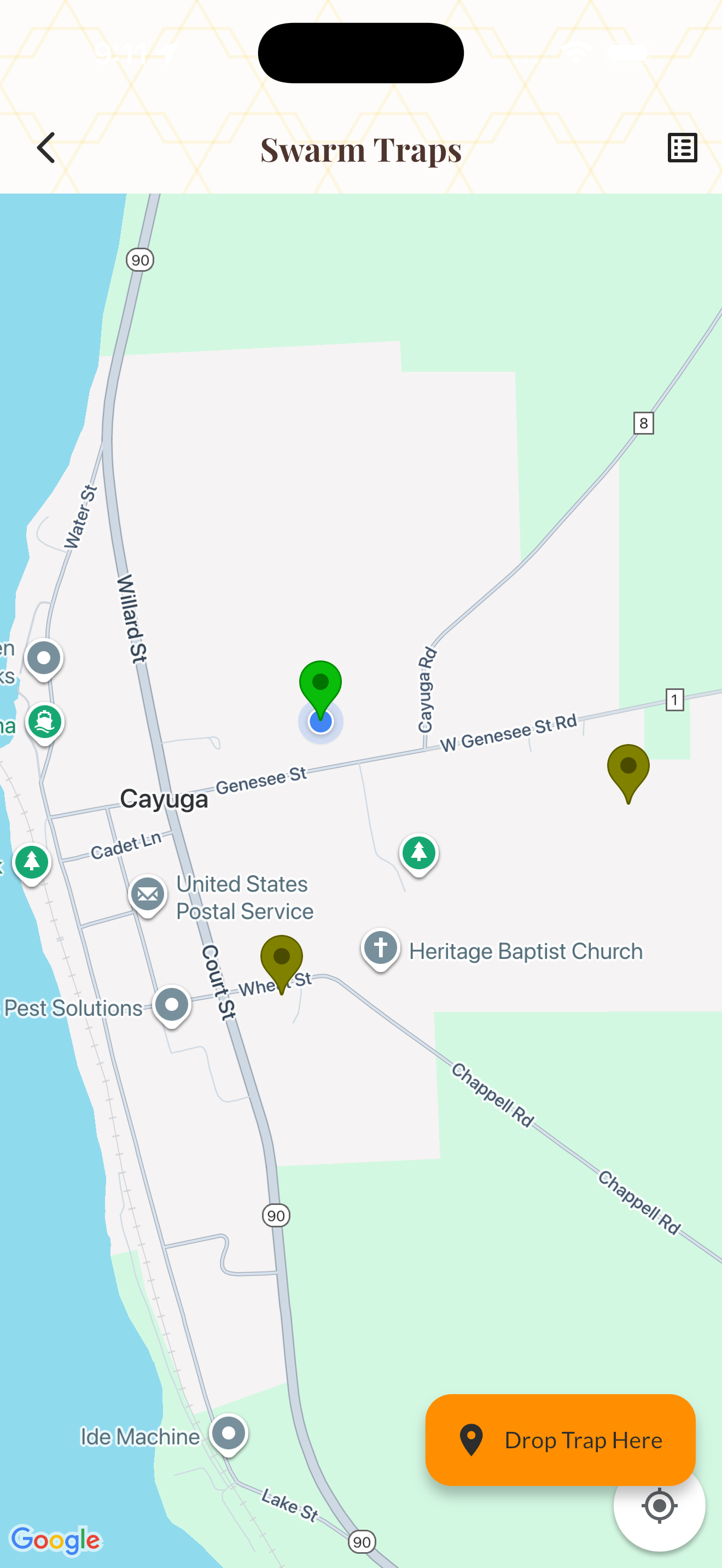 swarmmap feature screenshot